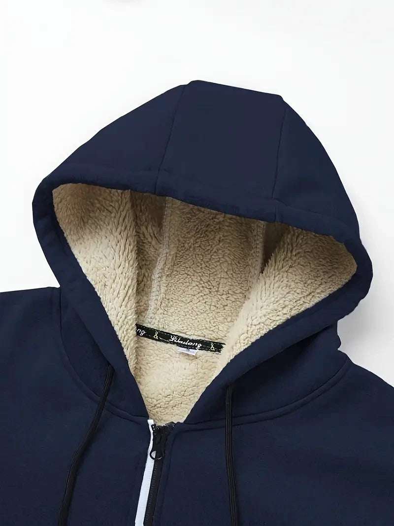 Kansas City Chiefs DMTZ0853 Premium Sherpa-Lined Winter Hoodie – Personalized Edition