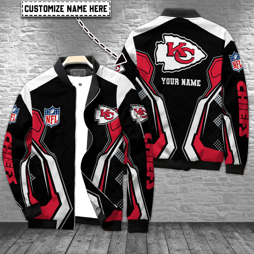 Kansas City Chiefs Personalized Bomber Jacket BGBBJ962