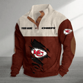 Kansas City Chiefs Premium Personalized Game-Day Pullover S9DBSCH144
