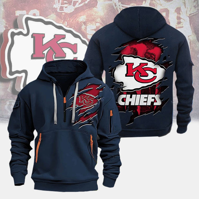 Kansas City Chiefs Heavy Hoodie AZHEAVYHD004